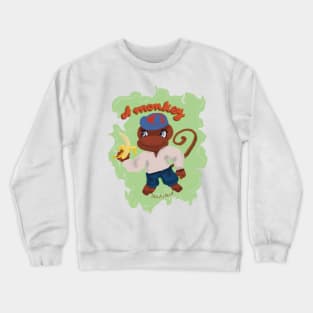 Monkey Crewneck Sweatshirt